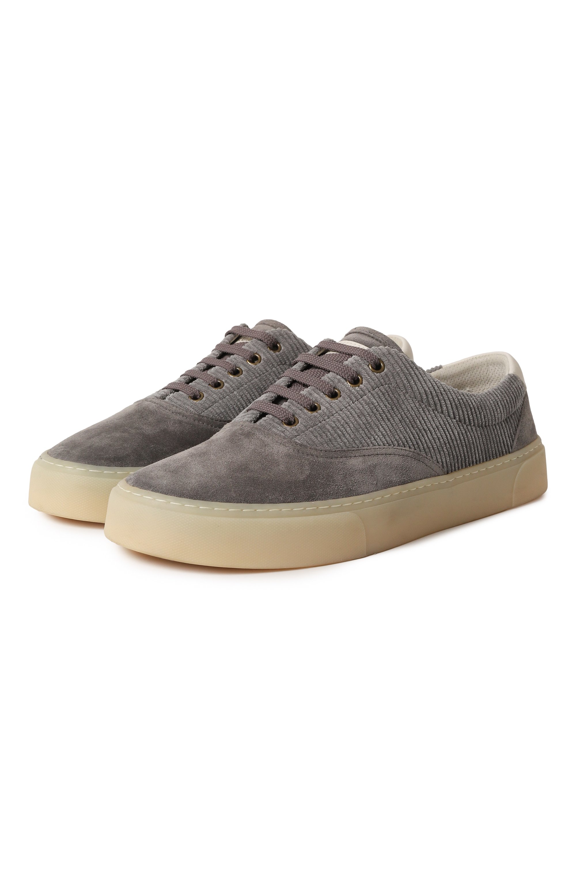 Комбинированные кеды BRUNELLO CUCINELLI, арт. MZULPB2339, фото 1