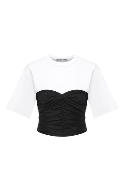 Женский хлопковый топ ALEXANDERWANG.T, арт. 4CC2201162