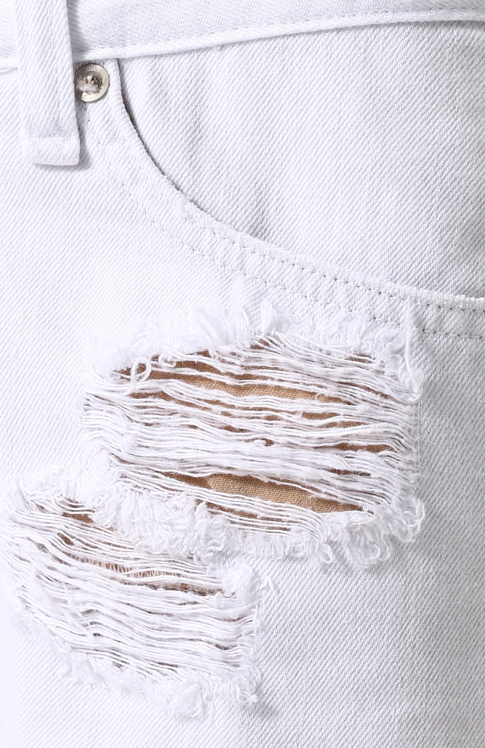 Джинсовые мини-шорты с потертостями RAG AND BONE, арт. W19070160WMA, фото 5