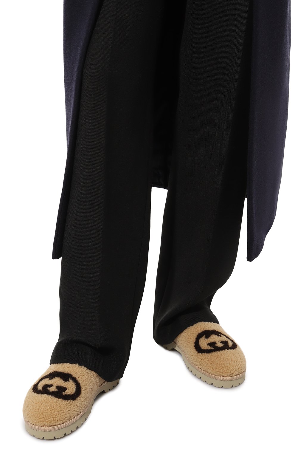 Меховые слипоны GUCCI, арт. 673671 D0L50, фото 3