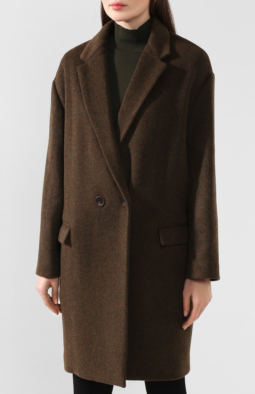 Пальто из смеси шерсти и кашемира ISABEL MARANT, арт. MA0291-19A007I/FILIP0, фото 3