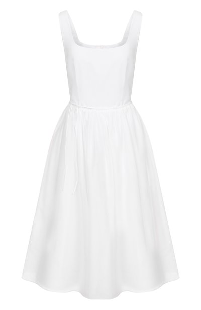 Платье из хлопка и шелка 12 STOREEZ, арт. 131880, фото 1