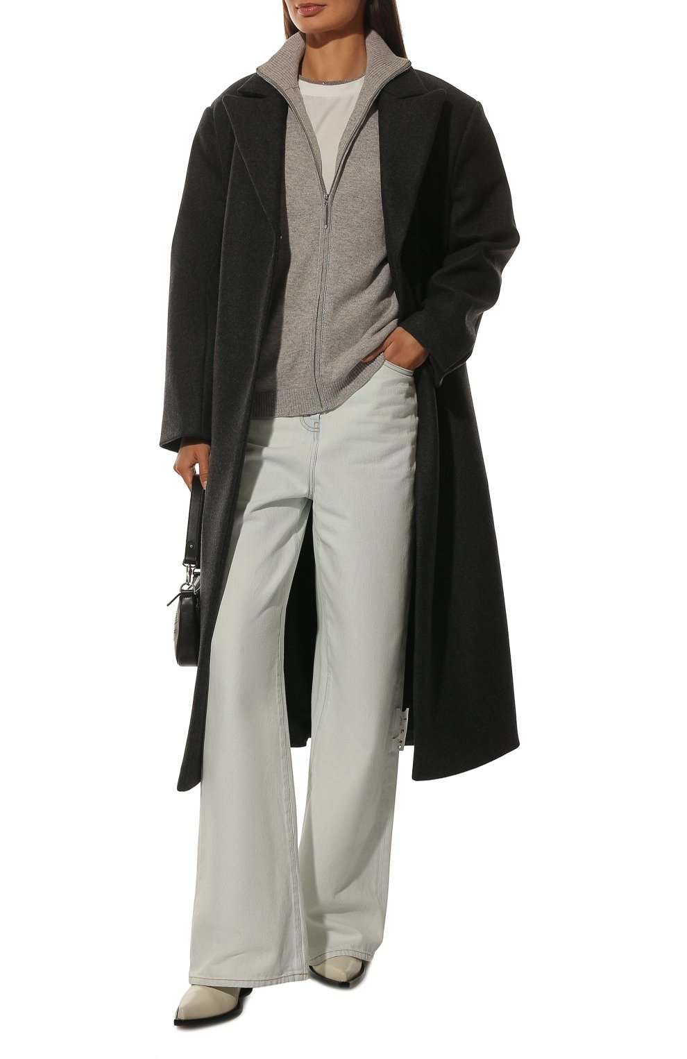 Кашемировый кардиган FREEAGE, арт. FWW1910412LG, фото 2