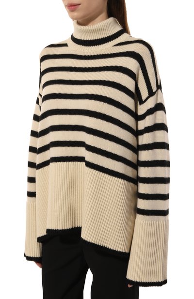 Свитер из шерсти и хлопка TOTEME, арт. 212-562-758, фото 3