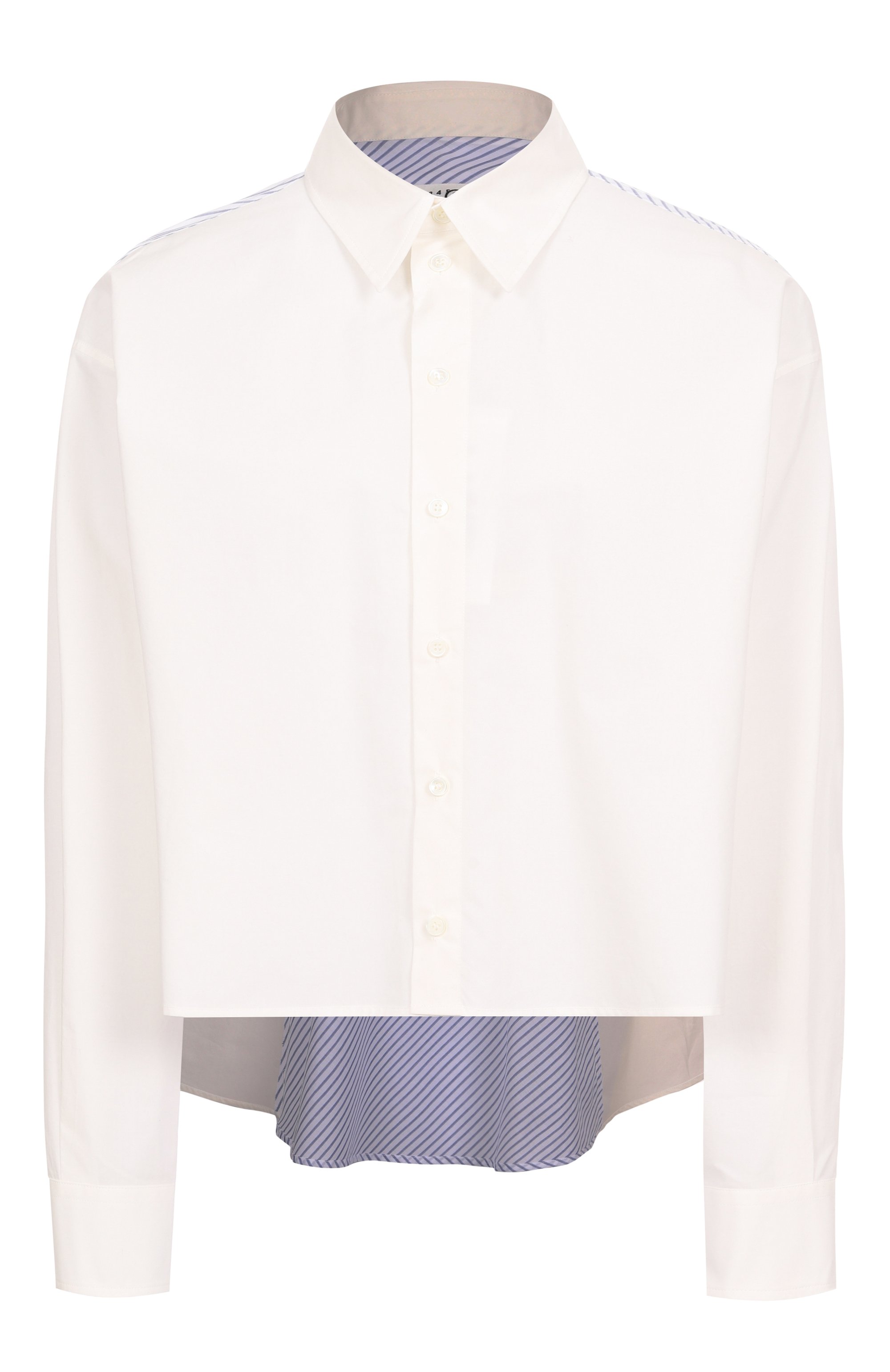 Хлопковая рубашка MM6, арт. S52DT0042/M35256, фото 1