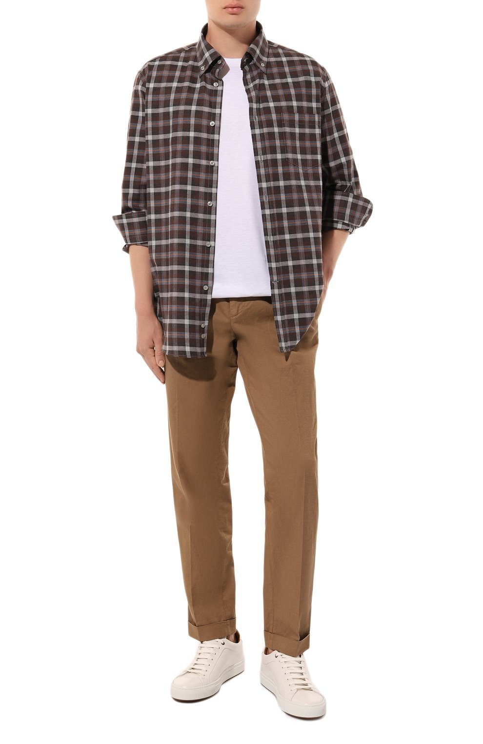 Хлопковая рубашка PAUL&SHARK, арт. 14313067CF, фото 2