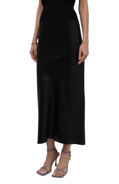 Юбка RICK OWENS черного цвета по цене 63800 руб., арт. RP02A7334/QLX, фото 3 Юбка RICK OWENS, арт. RP02A7334/QLX, фото 3