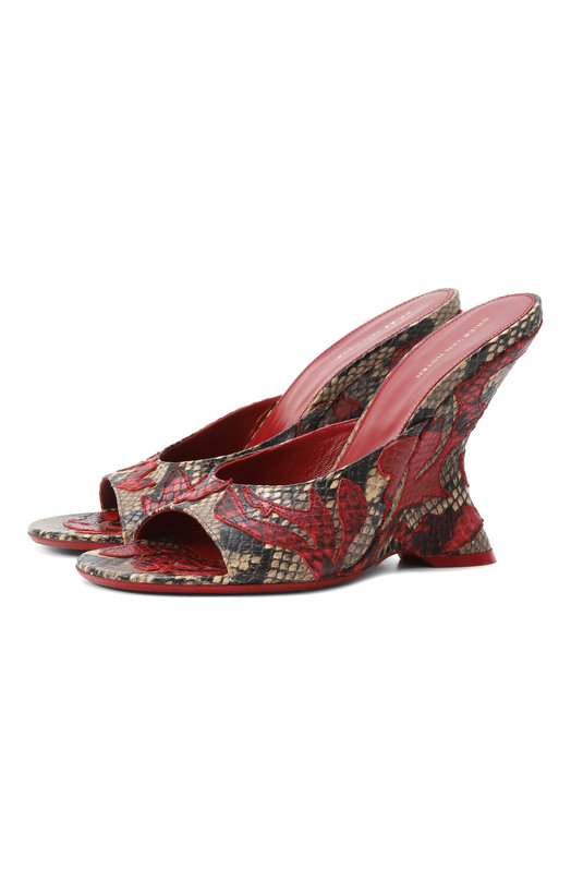 фото Кожаные мюли dries van noten