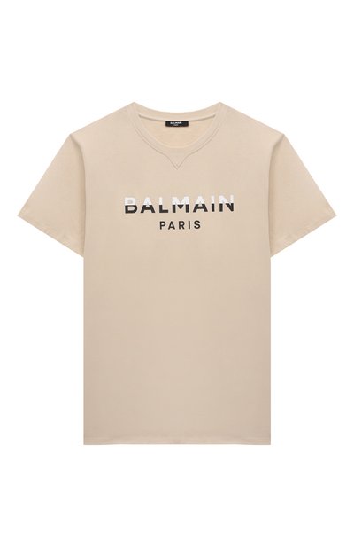 Хлопковая футболка BALMAIN, арт. BU8P41