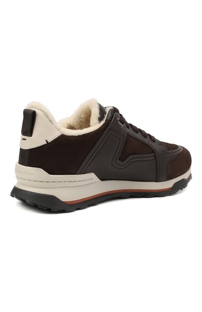 Комбинированные кроссовки ZEGNA, арт. A4670X-LHKUM, фото 4