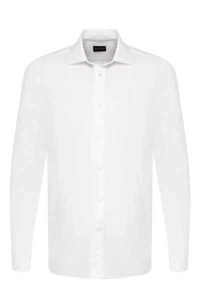 Мужская хлопковая сорочка ZEGNA, арт. 701313/9MS0M2
