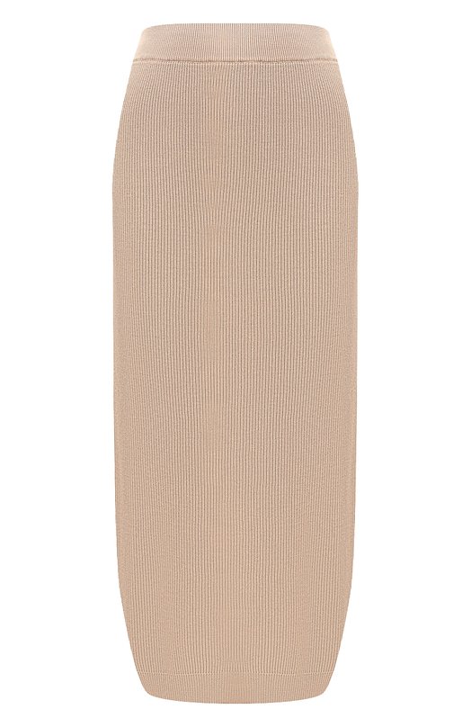 Хлопковая юбка Brunello Cucinelli M1919B1307 Бежевый M1919B1307