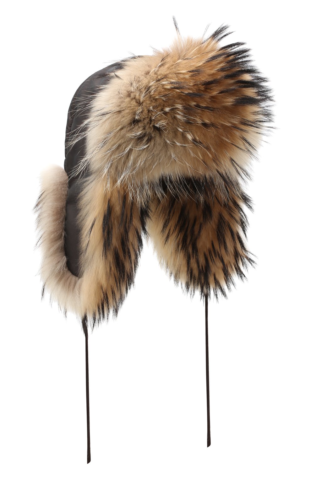 Шапка-ушанка из меха енота FURLAND, арт. 0001100110003600038, фото 1