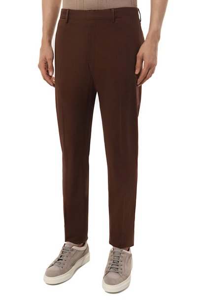 Хлопковые брюки ZEGNA, арт. UDI17A7/TR00, фото 3
