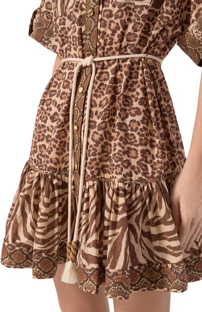 Хлопковое платье ZIMMERMANN, арт. 5759DRS262, фото 4