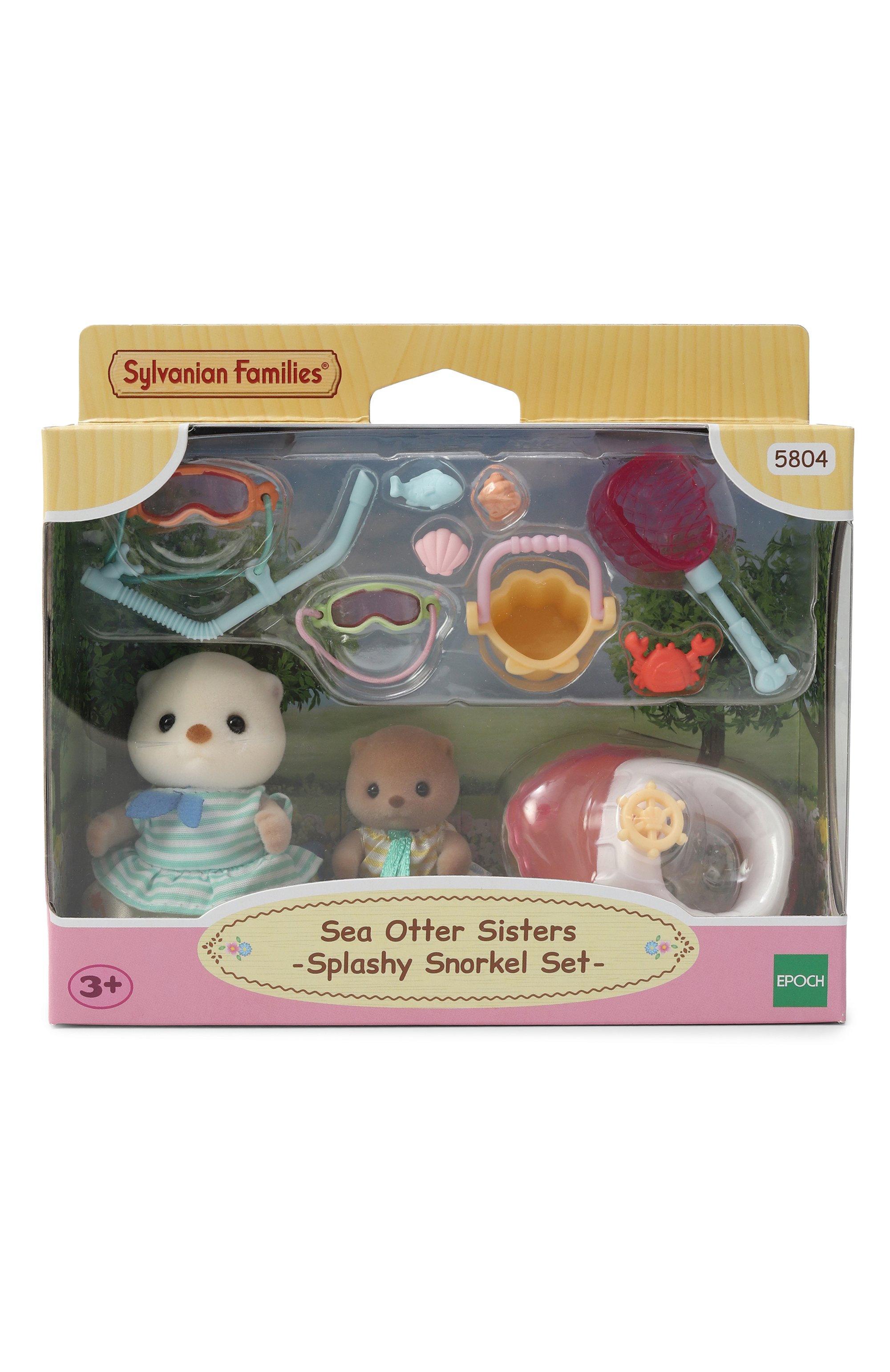 Игровой набор морские выдры SYLVANIAN FAMILIES разноцветного цвета по цене 3200 руб., арт. 5804, фото 1 Игровой набор морские выдры SYLVANIAN FAMILIES, арт. 5804, фото 1