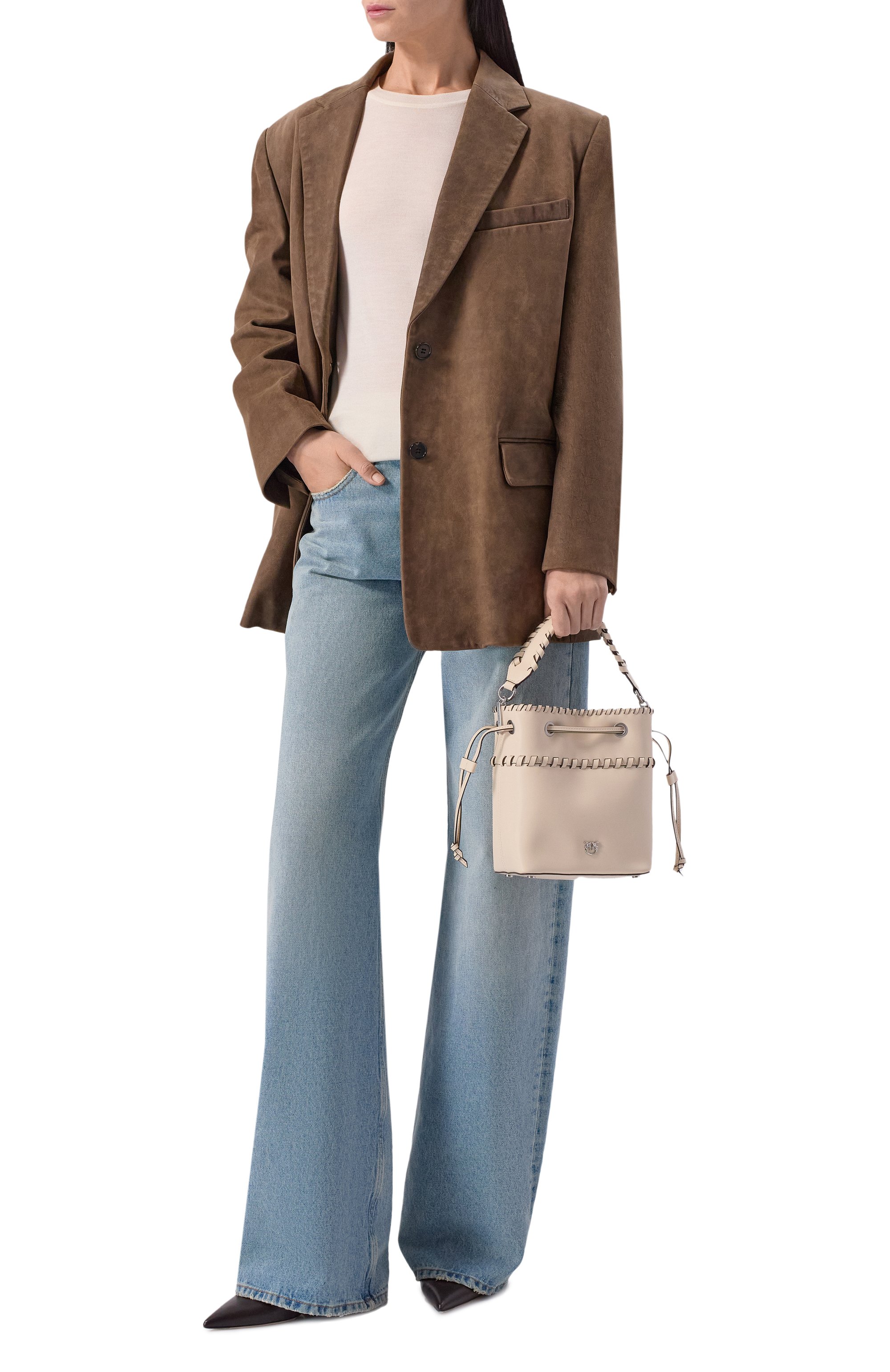 Сумка bucket small PINKO, арт. 104303/A20R, фото 7