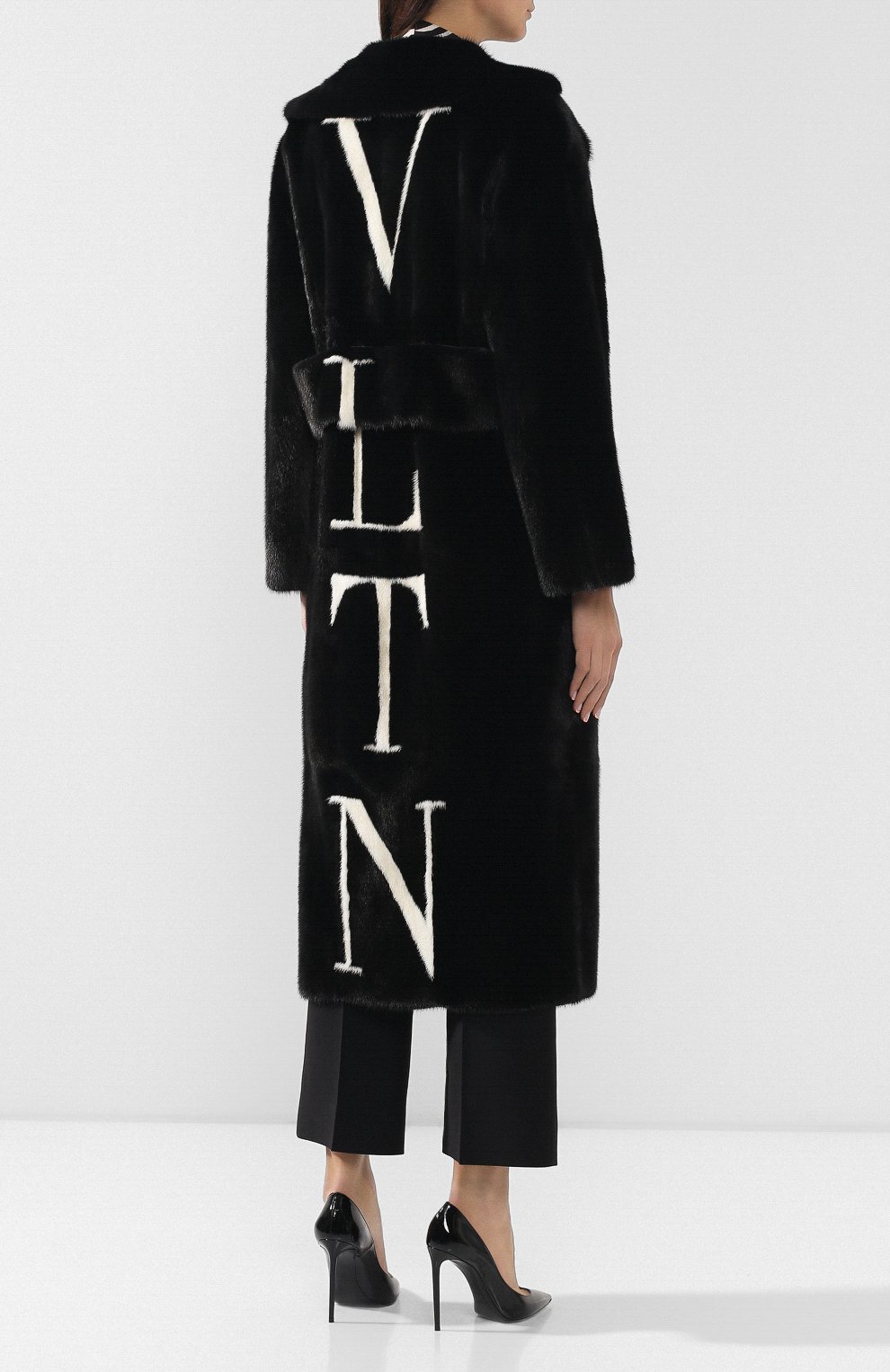 Шуба из меха норки VALENTINO, арт. SF3FA7751CF, фото 4