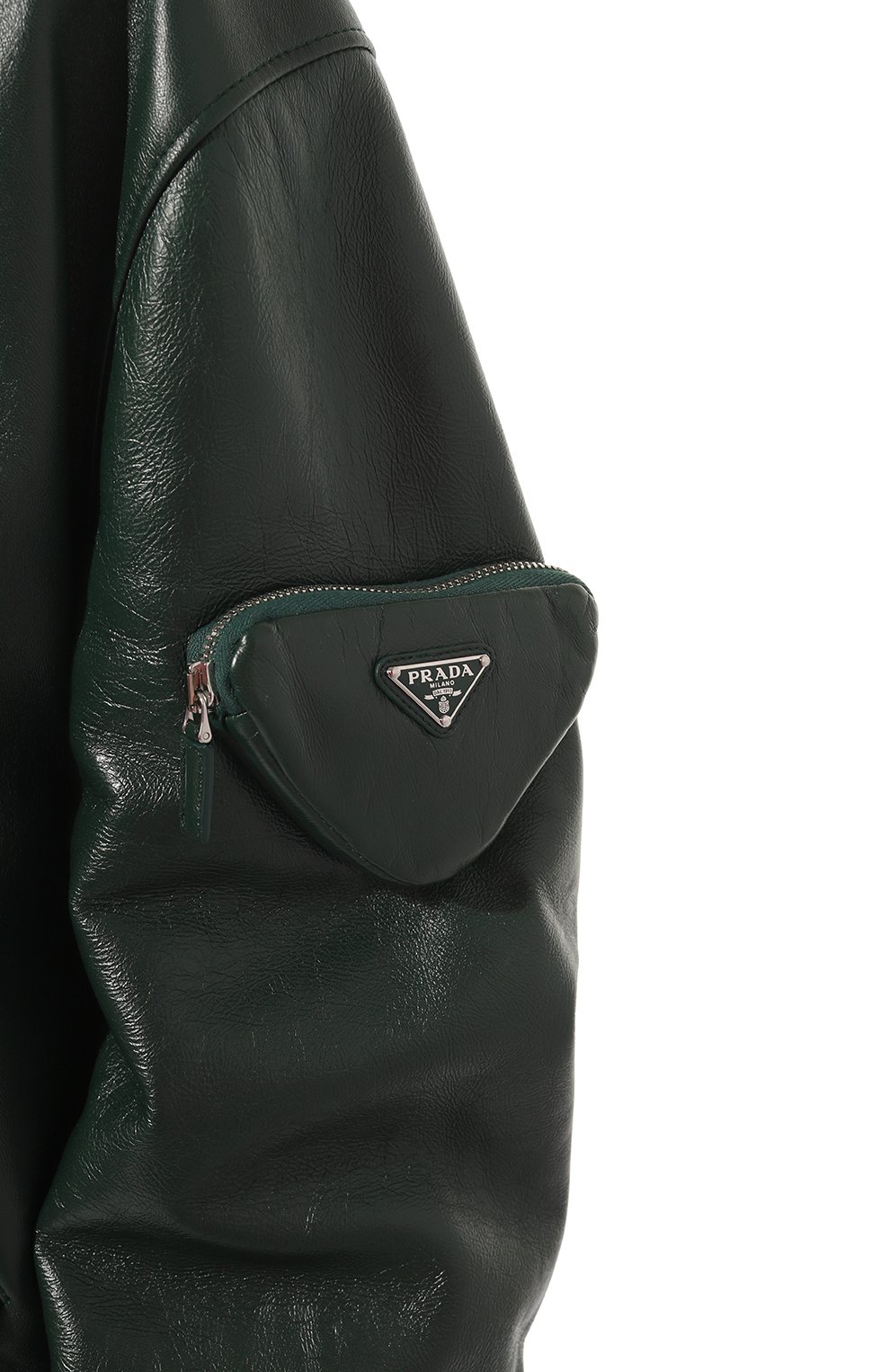 Кожаная куртка PRADA, арт. 58A079-1ZFE-F0L76, фото 5