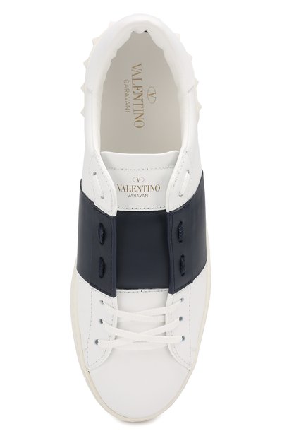 Кожаные кеды open VALENTINO, арт. SY2S0830/BLU, фото 5