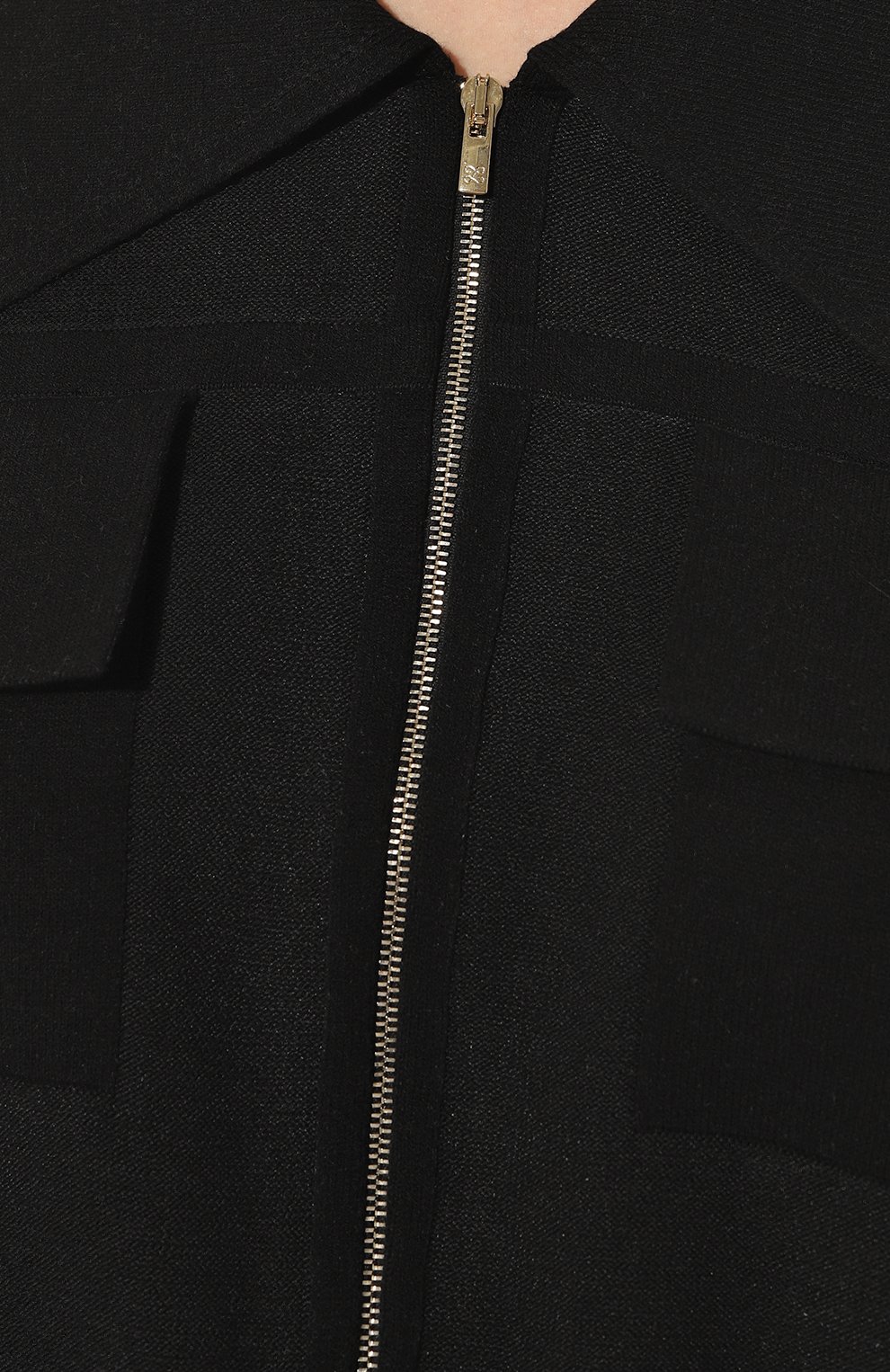 Жакет из вискозы AND THE BRAND черного цвета по цене 41720 руб., арт. S23-JT003-1403-900, фото 5 Жакет из вискозы AND THE BRAND, арт. S23-JT003-1403-900, фото 5