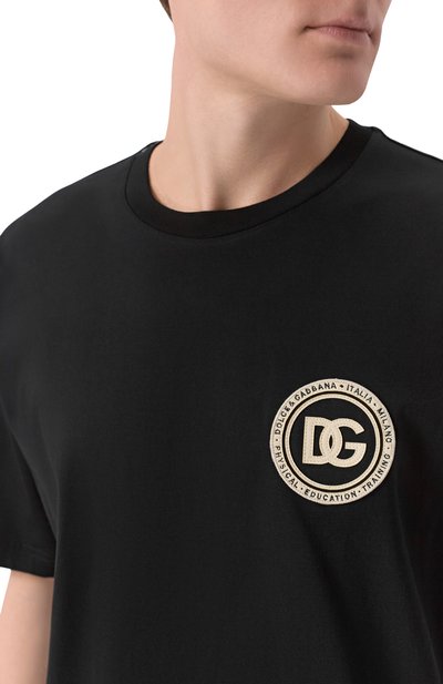 Хлопковая футболка DOLCE & GABBANA, арт. G8PN9Z/G7PZF, фото 5
