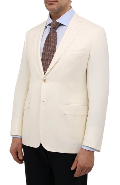 Пиджак из шерсти и шелка BRIONI, арт. RG0J00/P1A83/BRUNIC0, фото 3