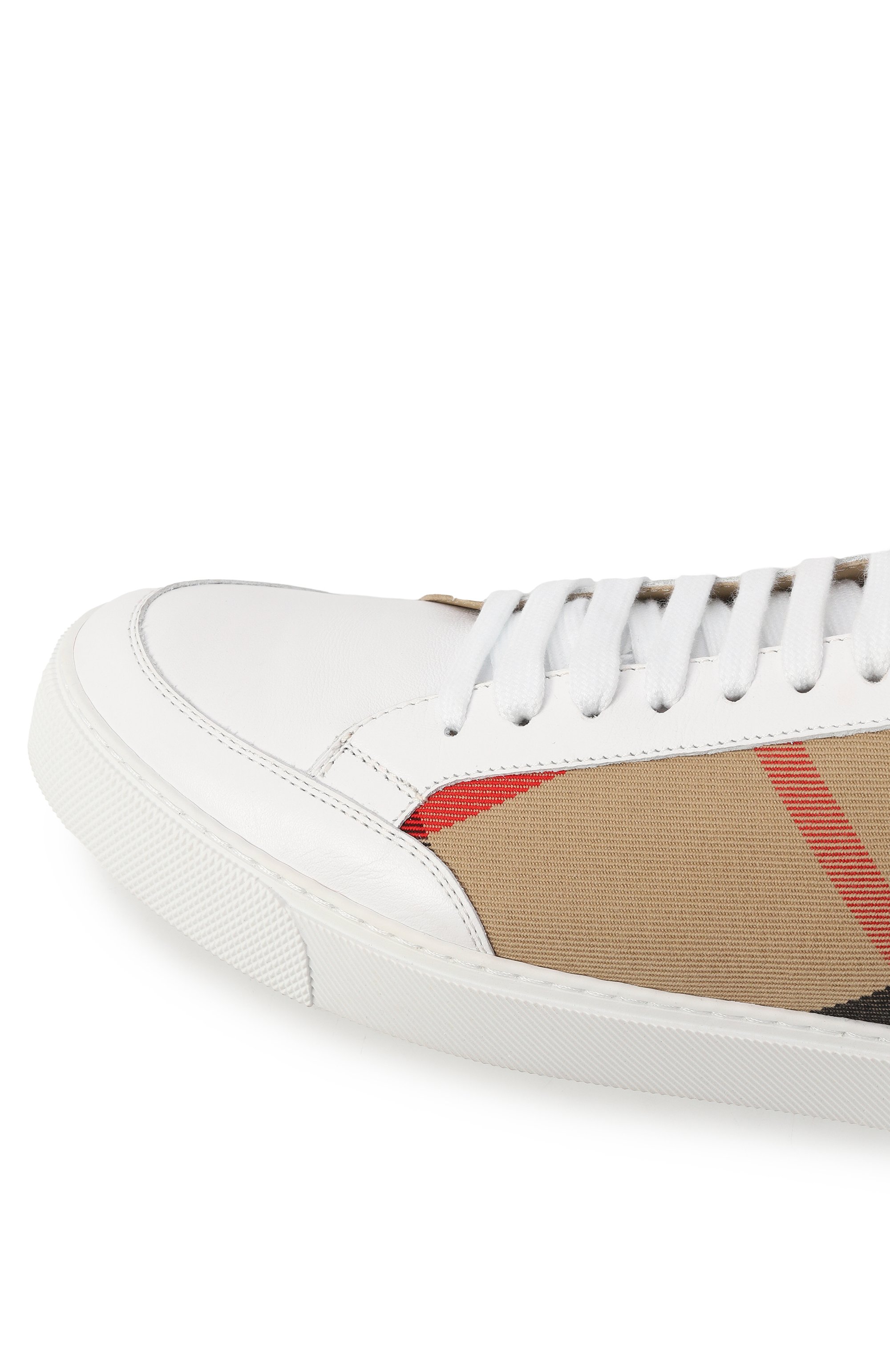 Комбинированные кеды BURBERRY, арт. 8024326, фото 7