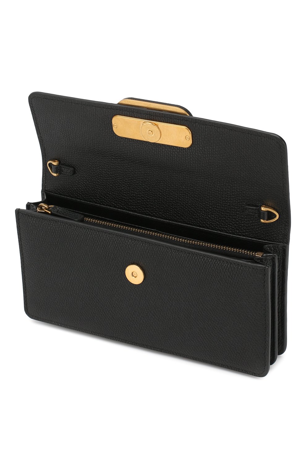 Кожаный кошелек на цепочке VALENTINO, арт. TW2P0S93/RQR, фото 4