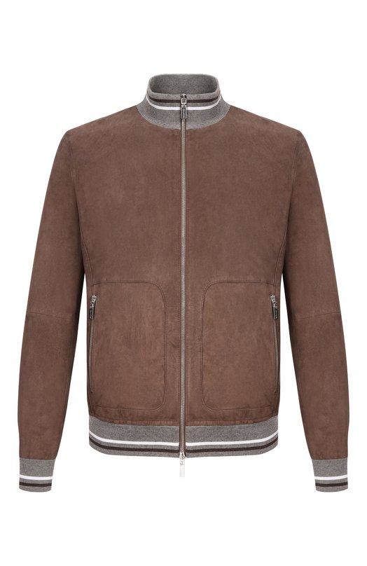 Замшевый бомбер Gimo's 6S20.1.053.52/PA Коричневый 6S20.1.053.52/PA