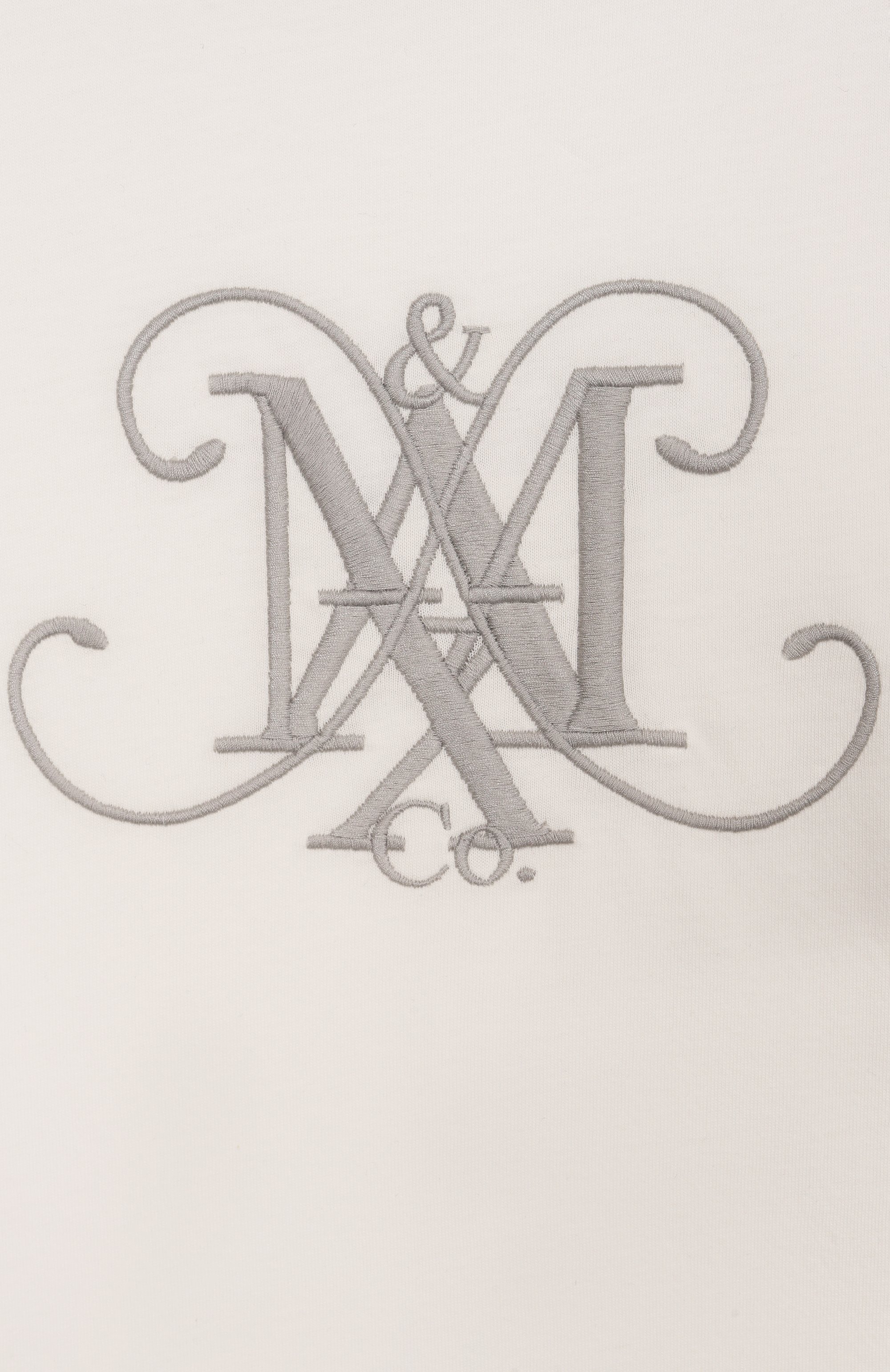 Хлопковая футболка MAX&CO молочного цвета по цене 8650 руб., арт. MX0196-MX053, фото 3 Хлопковая футболка MAX&CO, арт. MX0196-MX053, фото 3