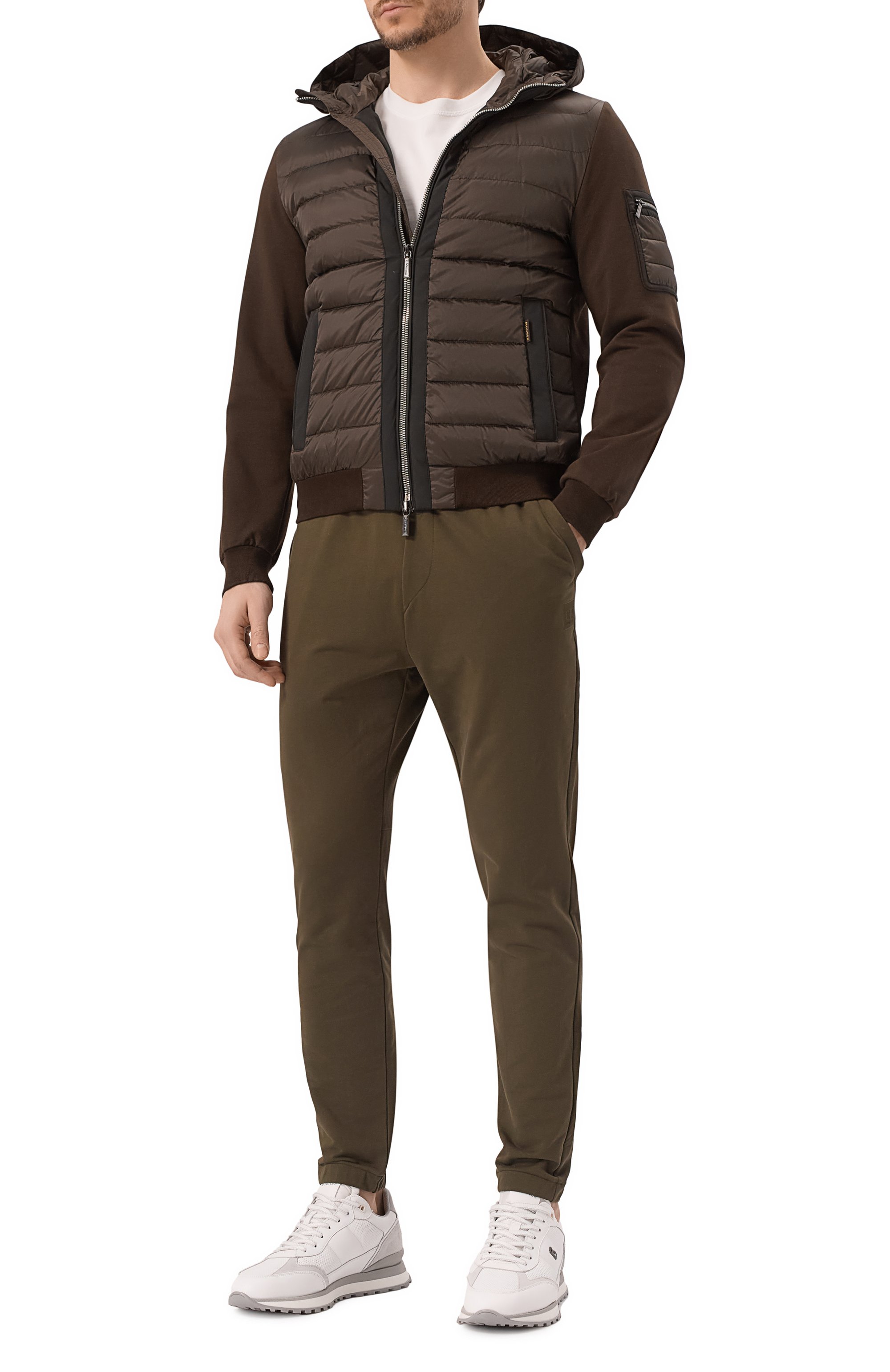 Хлопковые джоггеры C.P. COMPANY, арт. 18CLSP034A006452W, фото 2