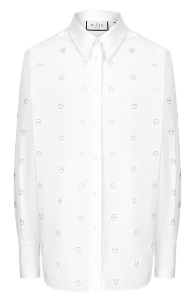 Женская хлопковая рубашка PHILIPP PLEIN, арт. SAFC WRP0560 PTE021N