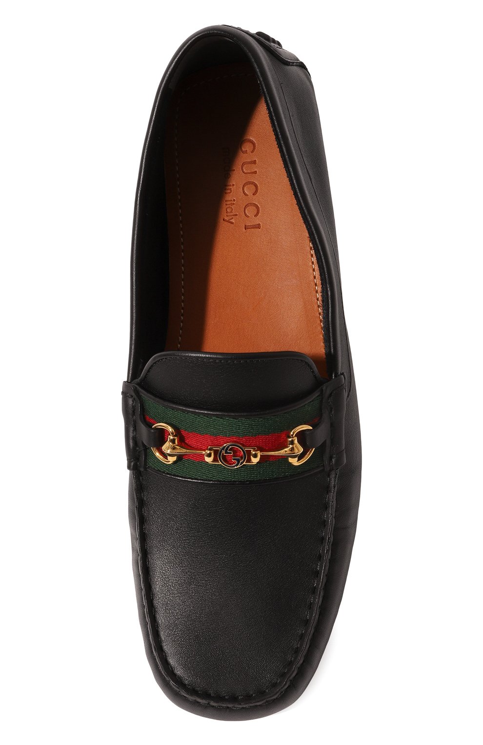 Кожаные мокасины ayrton GUCCI, арт. 624698 1XH10, фото 6