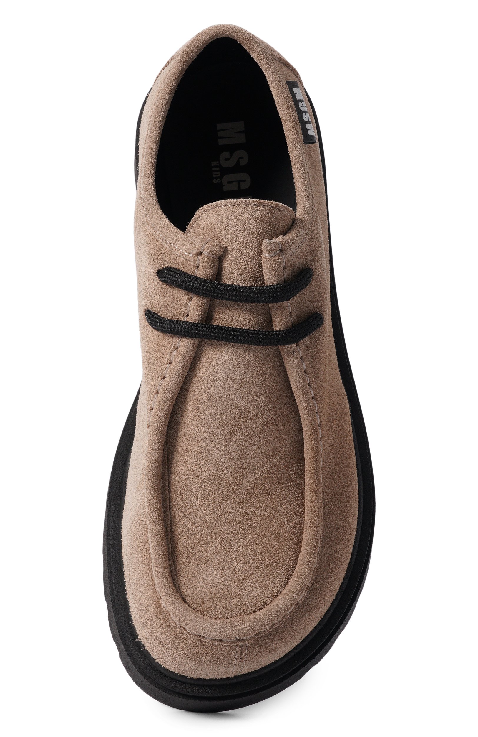 Замшевые лоферы MSGM KIDS, арт. 84014/VAR2, фото 4