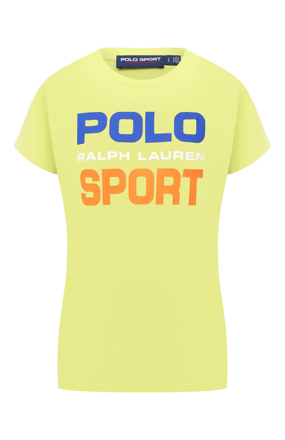 Хлопковая футболка POLO RALPH LAUREN светло-зеленого цвета по цене 9910 руб., арт. 211838079, фото 1 Хлопковая футболка POLO RALPH LAUREN, арт. 211838079, фото 1