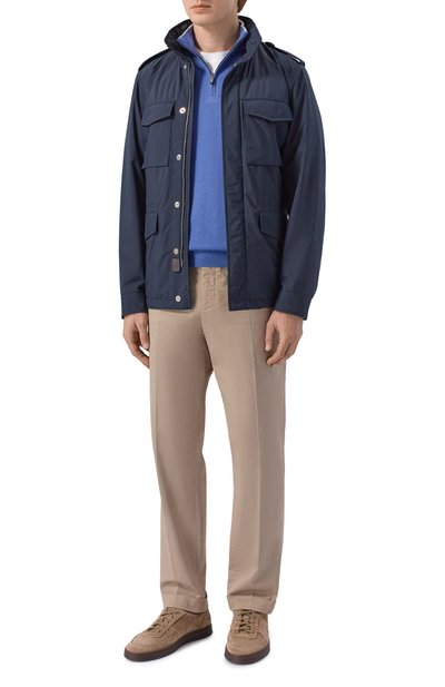 Джемпер из шелка и хлопка PAUL&SHARK, арт. 26411637, фото 2