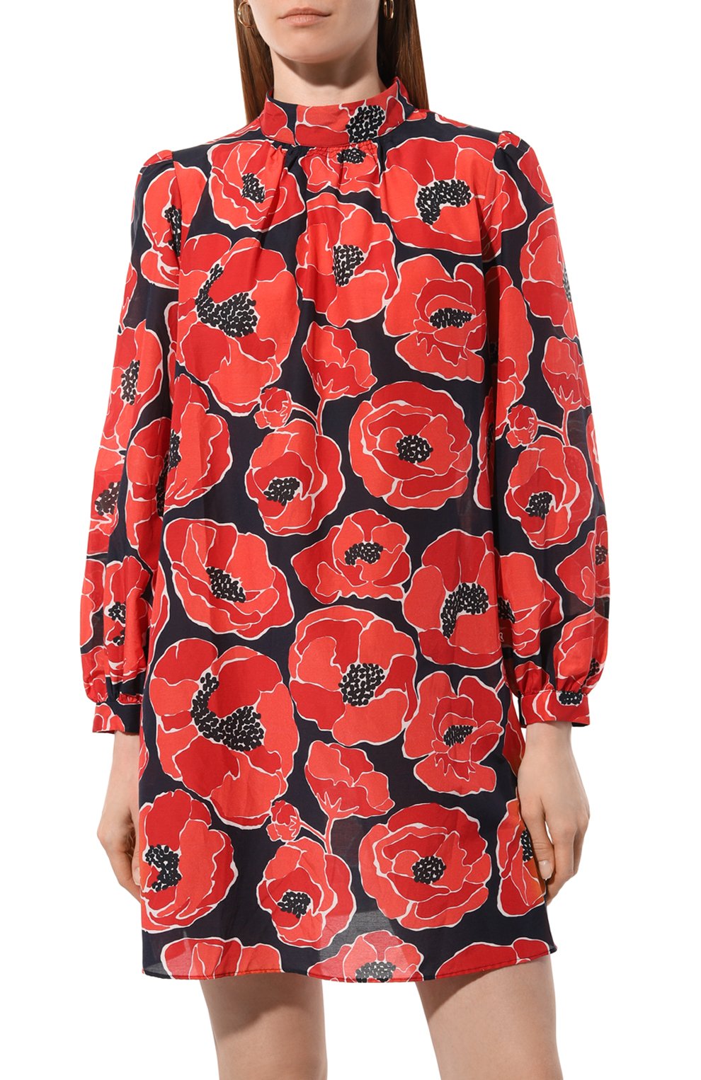 Платье из хлопка и шелка A.P.C., арт. C0GVY-F35062, фото 3