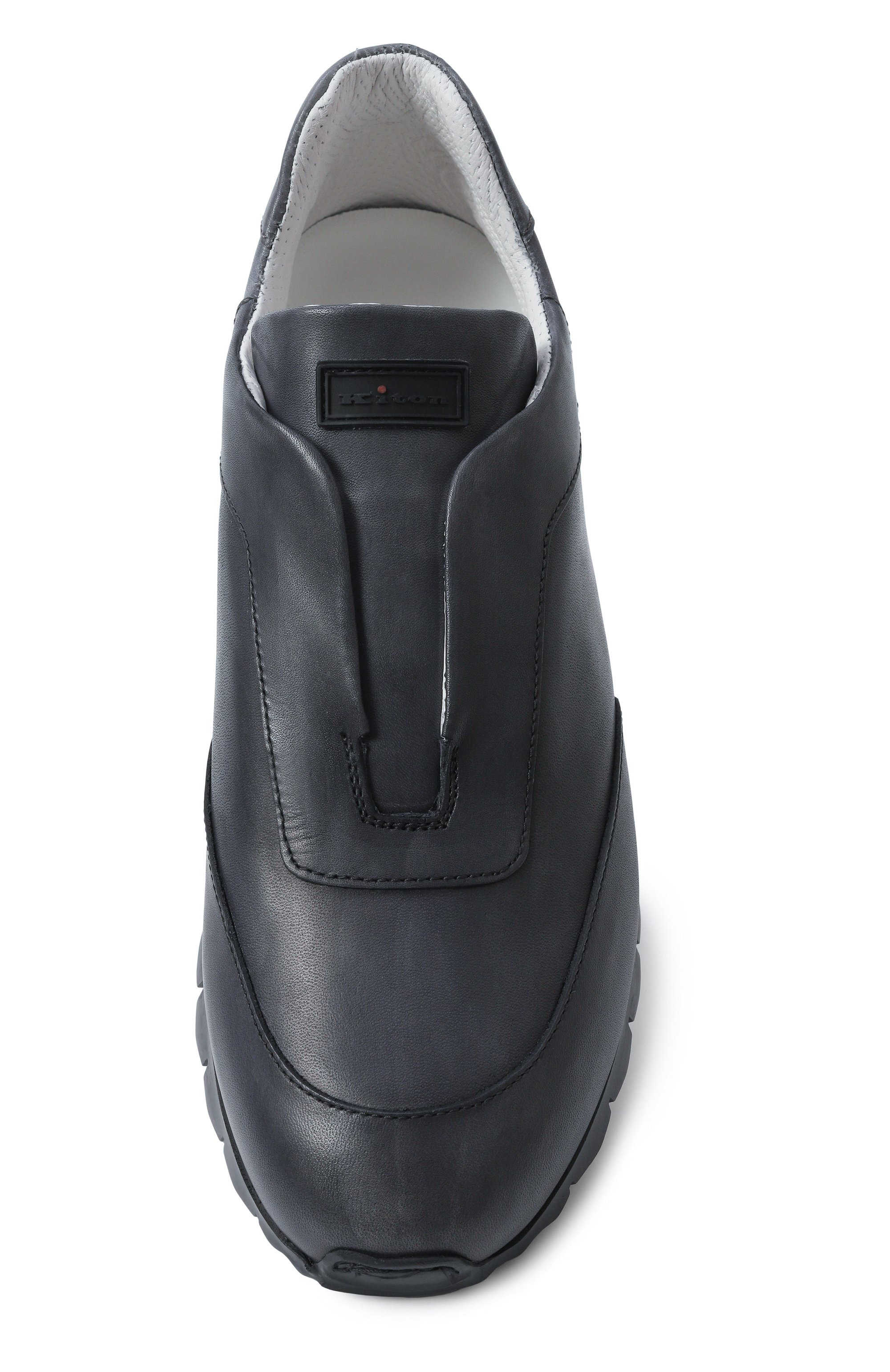 Кожаные кроссовки KITON, арт. USSA328N0010033, фото 6