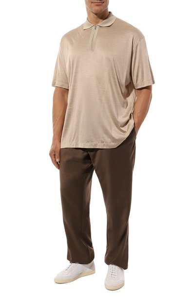 Шелковое поло CORTIGIANI, арт. 516654/0000/60-70, фото 2