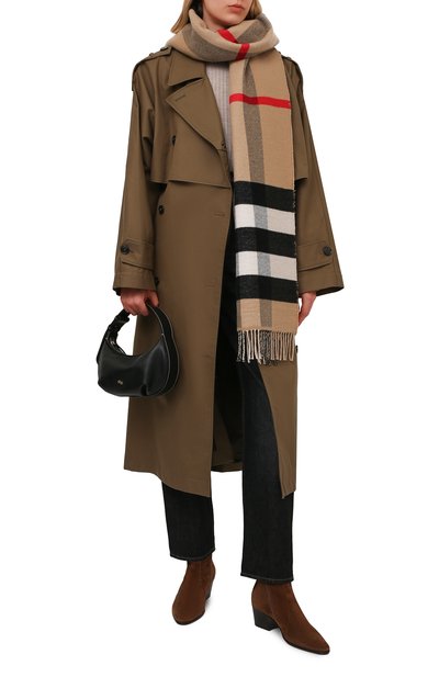 Шарф из кашемира и шерсти BURBERRY, арт. 8050475, фото 2