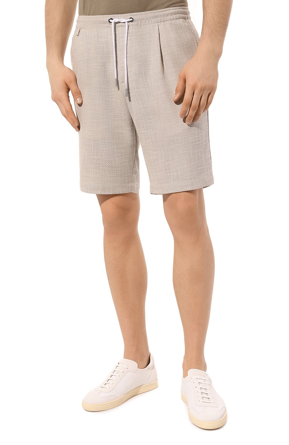 Шорты из шерсти и хлопка SARTORIO, арт. SPN13/S0687402, фото 3