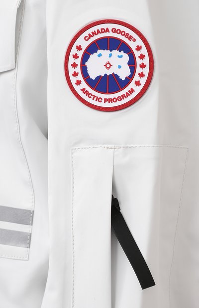 Плащ mogan CANADA GOOSE белого цвета по цене 152500 руб., арт. 8808MC, фото 5 Плащ mogan CANADA GOOSE, арт. 8808MC, фото 5