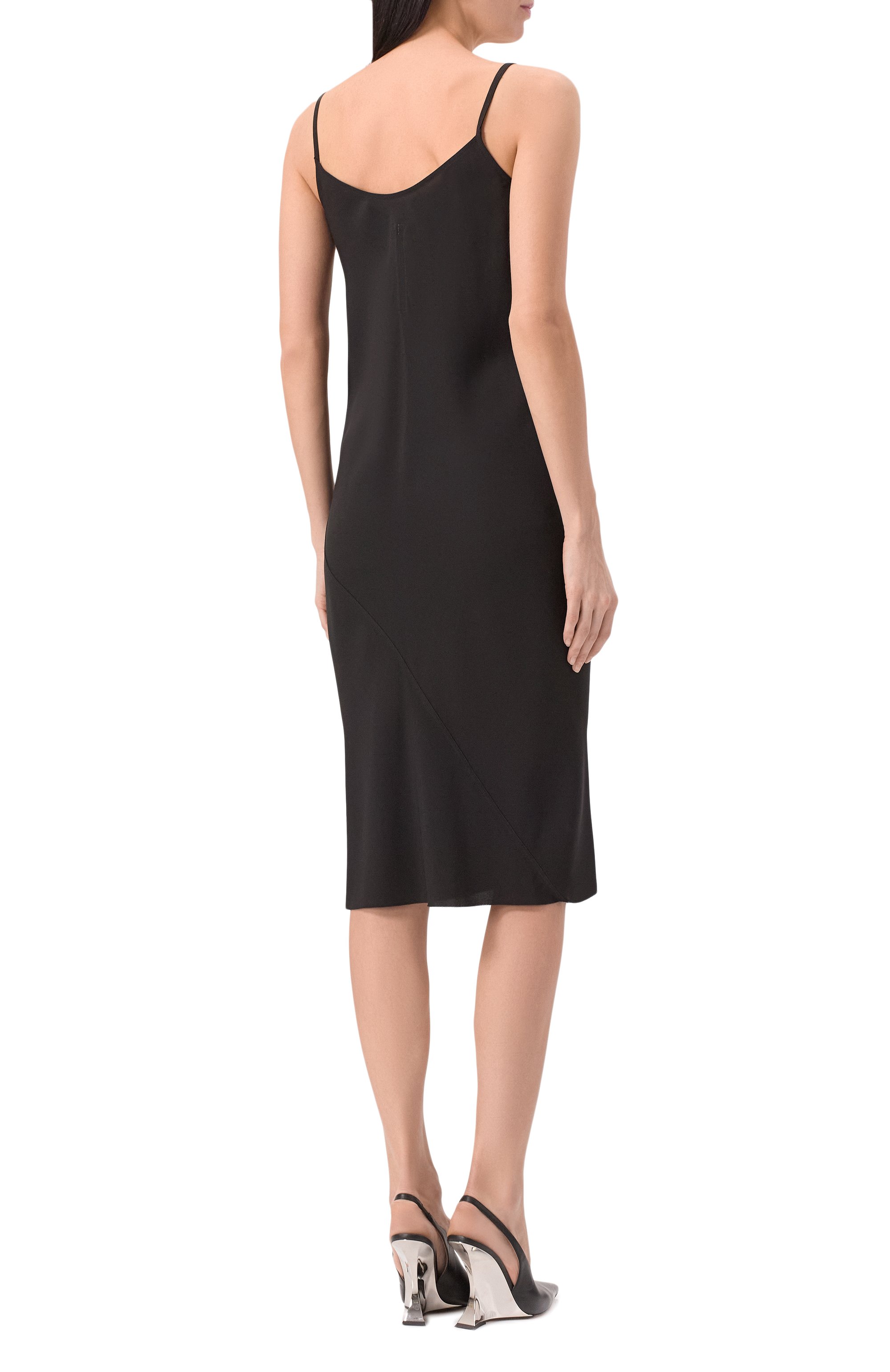 Платье из вискозы RICK OWENS, арт. RP01E7545/Y, фото 4