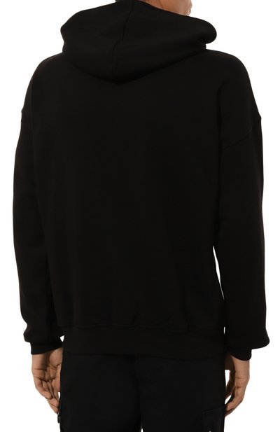 Хлопковое худи COMME DES FUCKDOWN черного цвета по цене 13250 руб., арт. CFABM01451, фото 4 Хлопковое худи COMME DES FUCKDOWN, арт. CFABM01451, фото 4