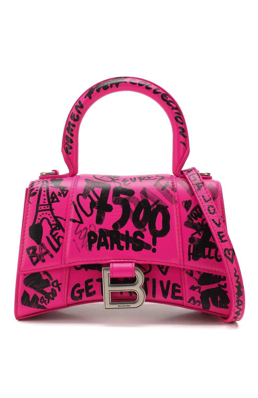 Сумка hourglass xs BALENCIAGA, арт. 592833/1BWLY, фото 6