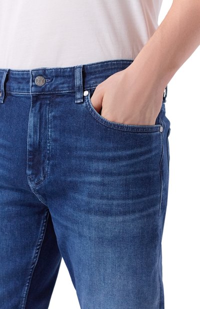 Джинсы delaware BOSS темно-синего цвета по цене 25950 руб., арт. 50549814, фото 5 Джинсы delaware BOSS, арт. 50549814, фото 5