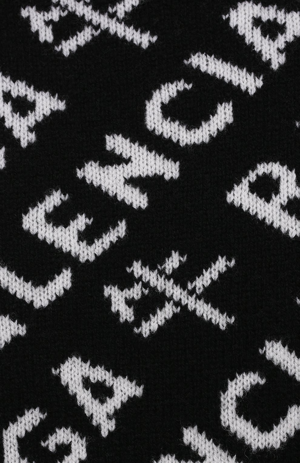Шерстяной свитер BALENCIAGA черно-белого цвета по цене 121500 руб., арт. 648042/T1599, фото 5 Шерстяной свитер BALENCIAGA, арт. 648042/T1599, фото 5