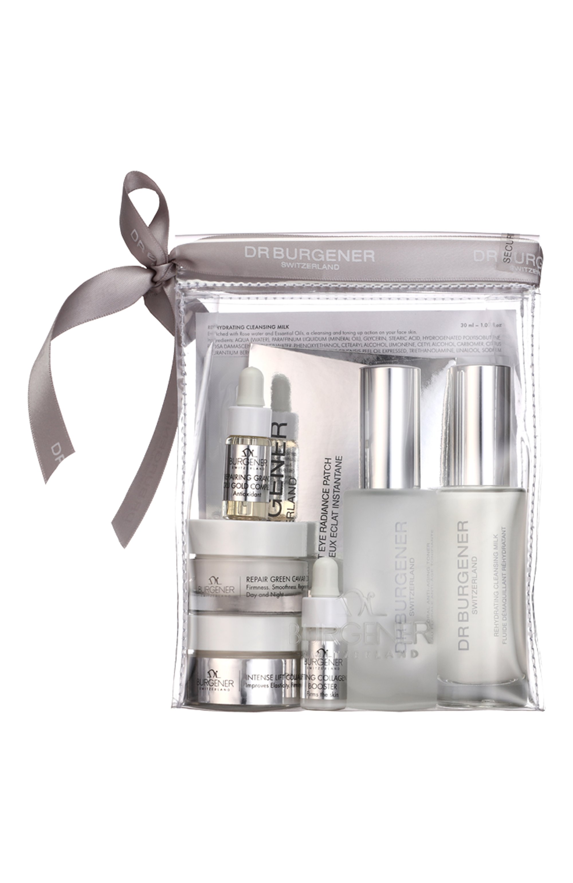 Набор «базовая коллекция» (2x30+2x15+2x5ml+1шт.) DR BURGENER бесцветного цвета по цене 62050 руб., арт. 8019B26, фото 1 Набор «базовая коллекция» (2x30+2x15+2x5ml+1шт.) DR BURGENER, арт. 8019B26, фото 1