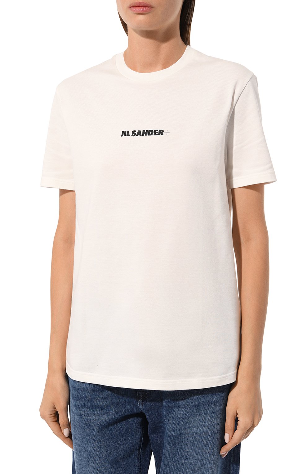Хлопковая футболка JIL SANDER, арт. J40GC0118/J20103, фото 3